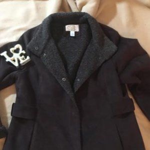 Talbots Coat LARGE Brown